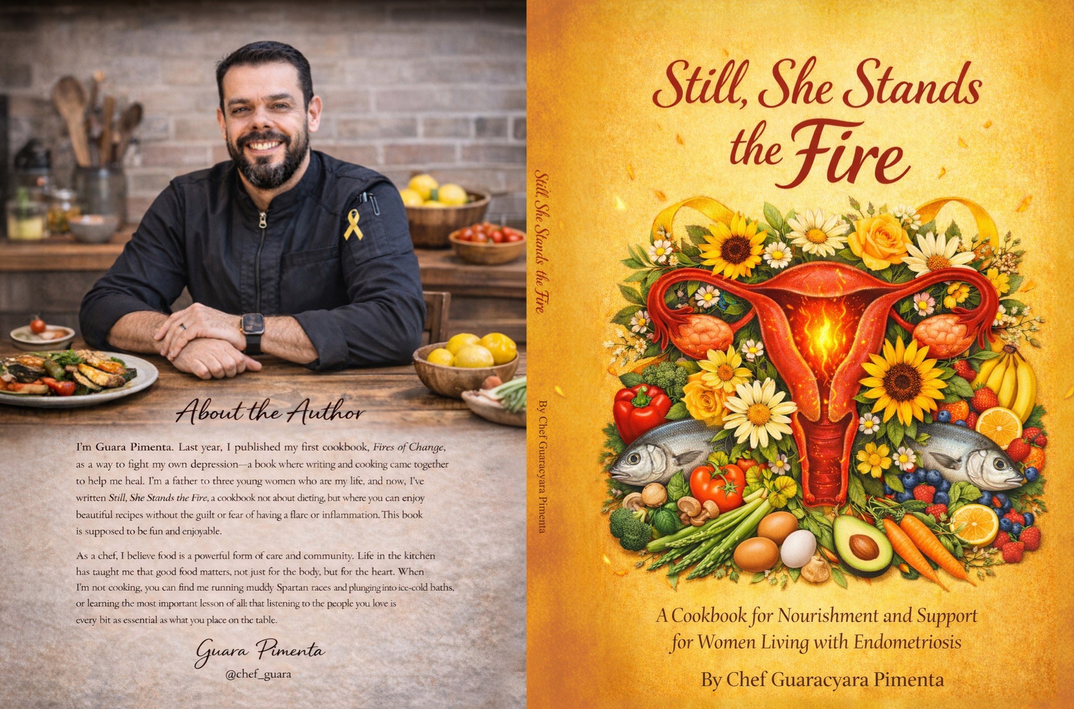 Still, She Stands the Fire &mdash; the cookbook by Chef Guara Pimenta